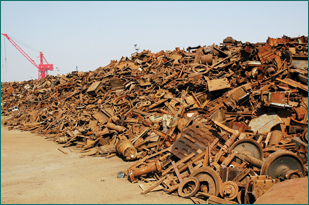 废铁回收